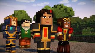 Netflix - Minecraft: Store mode dublado episodio 1 A Ordem da Pedra 