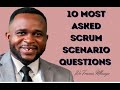 Top 10 scenario questions for scrum master interview  expert answers  safe scrum chatroom