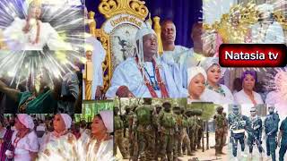 WÀHÀLÀ! Some tròòps storm queen Naomi’s church to àrrèşt her as her sècúritiès bàttlè with them