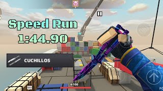 speed Run modo cuchillos (primer speed Run)/ polywar