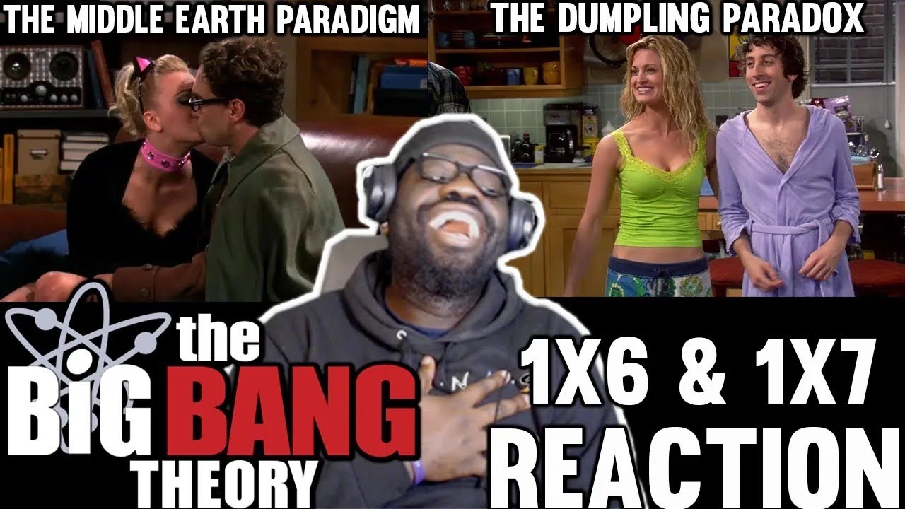 They Kissed The Big Bang Theory Episodes 1x6 & 1x7 REACTION FIRST TIME ...
