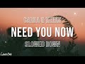 Carda  keeks  need you now slowed down lyrics