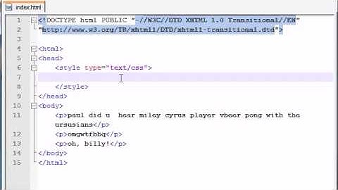 XHTML and CSS Tutorial - 33 - Pseudo Elements