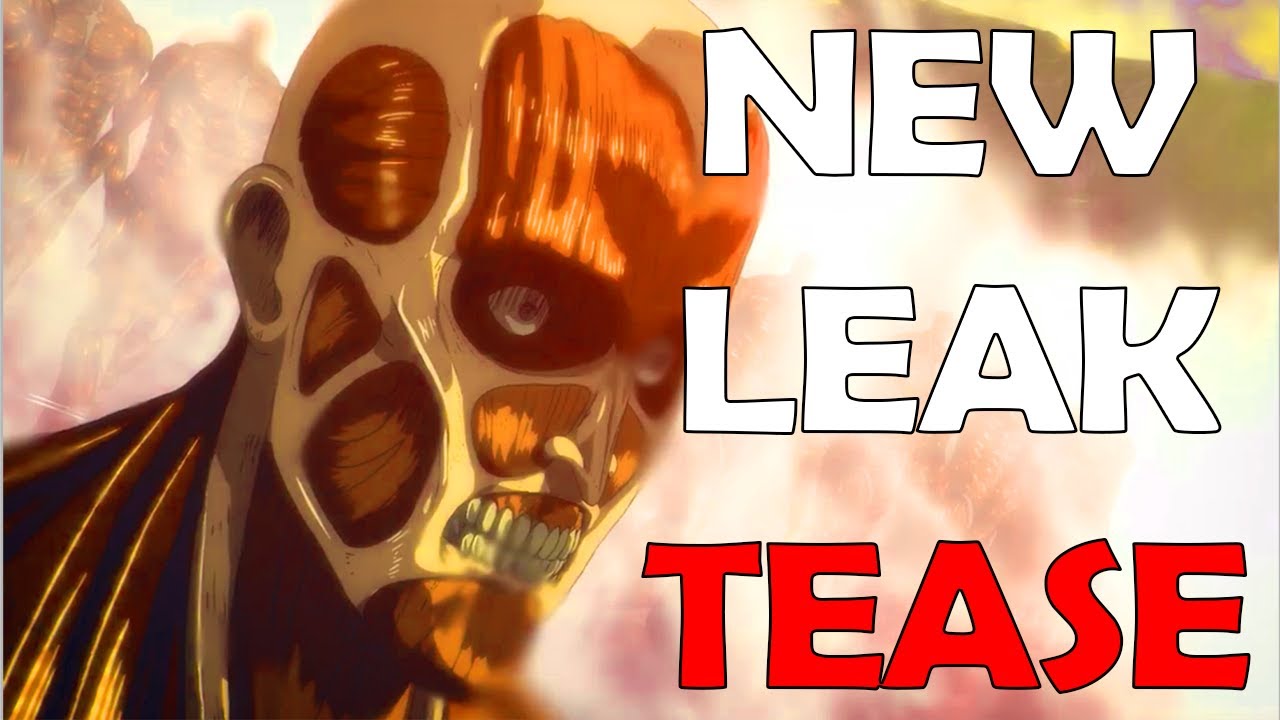Leak revela data de estreia da última parte de Attack on Titan The Final  Season