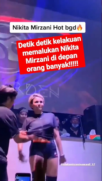 gosip artis terbaru ||detik detik kelakuan yang memalukan Nikita Mirzani #shorts