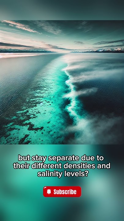 When 2 Oceans Meet But Don't Mix Did You Know? There’s a Place Where Two Oceans Meet But Don’t Mix - YouTube