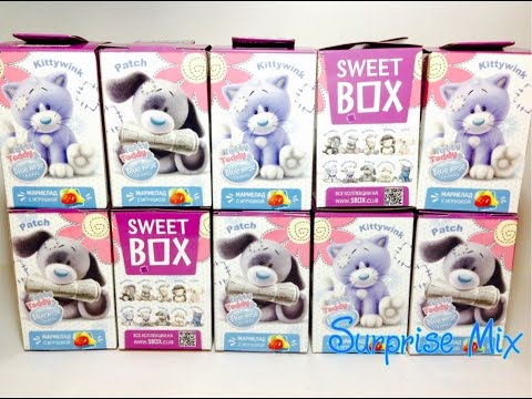 Друзья Мишки Тедди СВИТ БОКС НОВИНКА Коробочки Сюрпризы - Tatty Teddy toys surprise boxes opening
