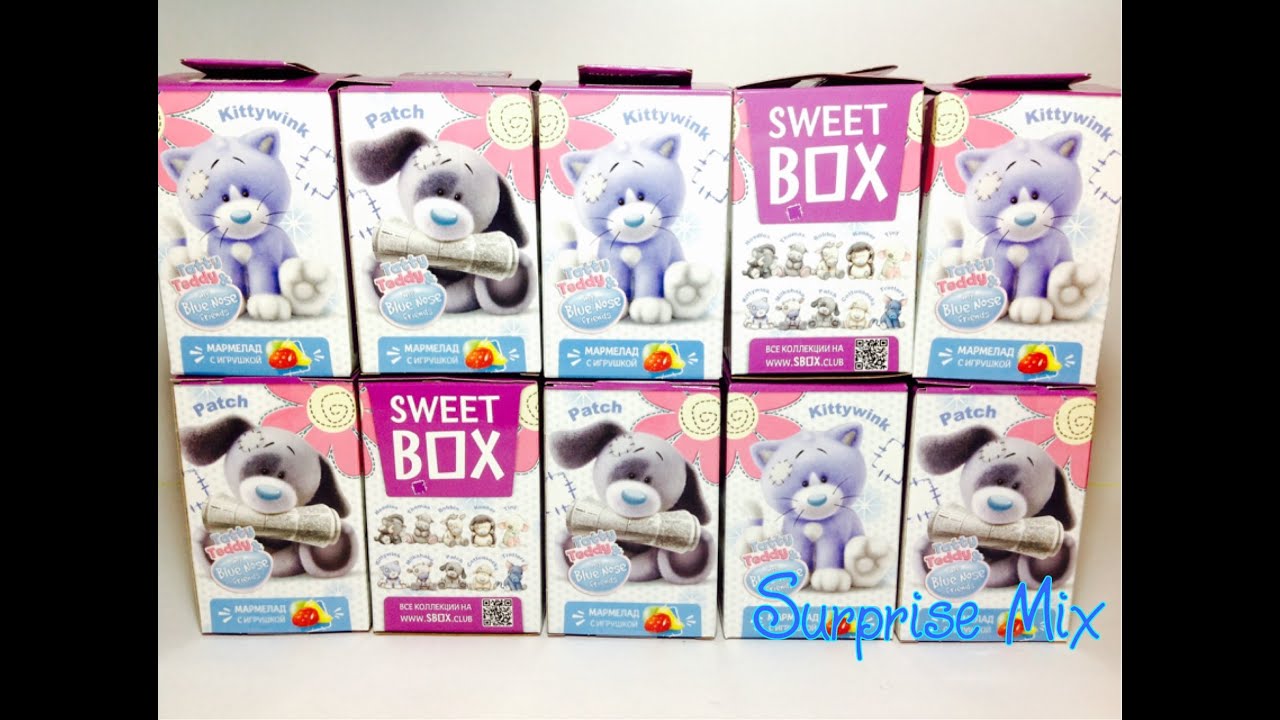 Друзья Мишки Тедди СВИТ БОКС НОВИНКА Коробочки Сюрпризы Tatty Teddy