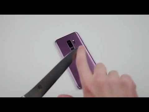 Samsung Galaxy S9 Plus Hammer & Knife Scratch Test📱🔥❤