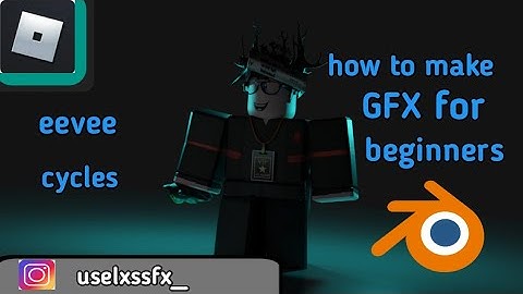 How to make GFX for beginners | cycles and eevee tutorial (outdated)