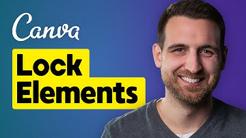 How to Lock Elements in Canva