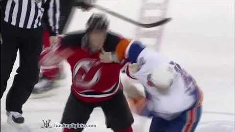 Zenon Konopka vs David Clarkson Dec 23, 2010