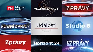 Czech News Intros 2022 / Openings Compilation (HD)