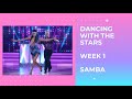 Suzanne jackson and michael danilczuk dancing with the stars ireland  week 1 samba