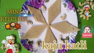 Kaju Katli Sweet easy way to make it by kanthimathi