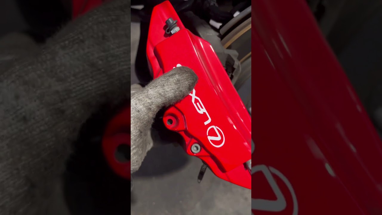 「こんな車検整備いやだ」 #修理 #automobile #自動車整備 #mechanic #車 #diy #メンテナンス ＃ブレーキ＃交換＃レクサス