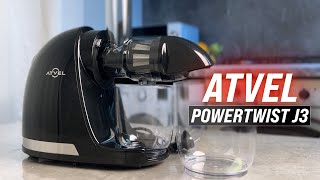 Atvel PowerTwist J3: Screw juicer with grinder and grater 🍹 Honest review and tests