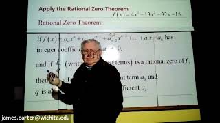 M111 0325 CollegeAlg RationalZerosThrm Mulplicity