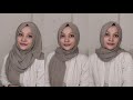 3 different hijab style with winter outfit 2023 winter special hijab tutorial