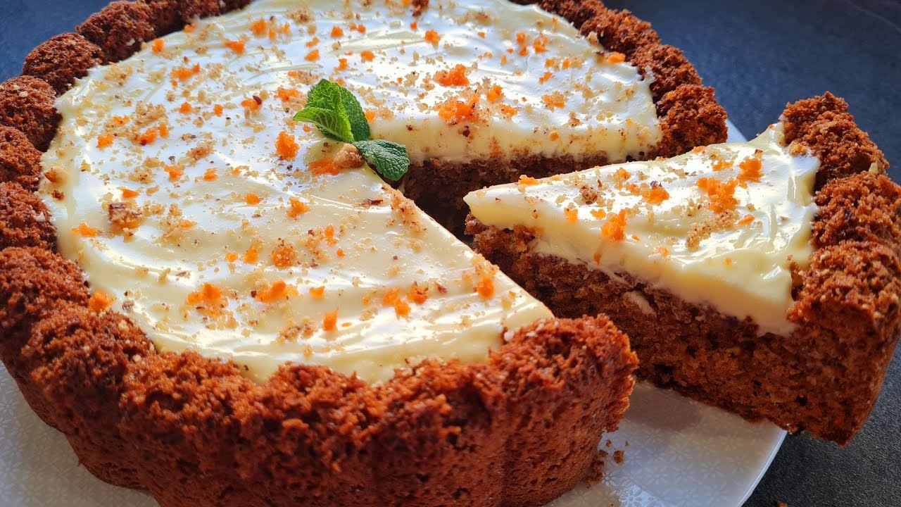 CARROT CAKE WITH CREAM CHEESE _ RECETTE AVEC ou SANS THERMOMIX