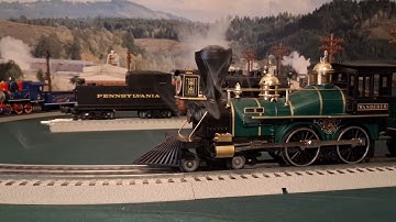 Running the MTH Wanderer 4-4-0 with special voice lines
