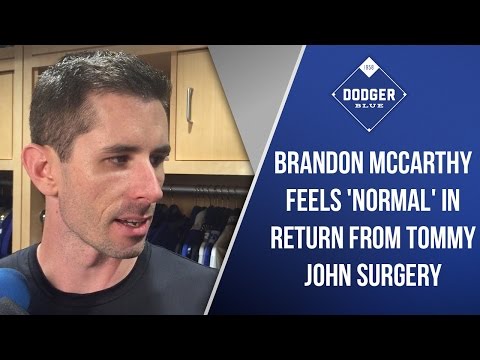 Brandon McCarthy Feels 'Normal' In Return From Tommy John Surgery