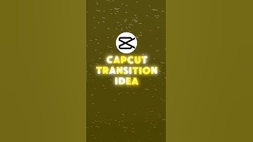 CapCut ✦ Creative Transition Idea ✦ #shorts #capcutedit