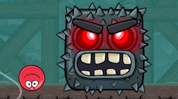 RED BALL 4 // PART 5 // INTO THE CAVE (iOS Gameplay)