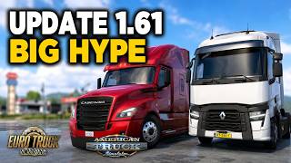 ETS2 & ATS Update 1.61: The Hype Is REAL! ETS2 & ATS Update 1.61: The Hype Is REAL!