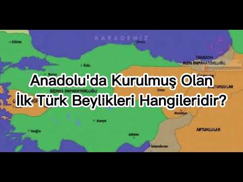 Anadolu'da Kurulan İlk Türk Beylikleri ve Bu Beyliklerin Ortak Özellikleri