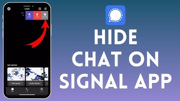 How to Hide Chats on Signal App (2024) | Archive Chats on Signal App