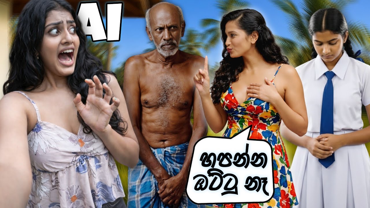 මේ AI ආතල් නම් සැර වැඩී ඒයි 🥲💔 | Hilarious AI Meme Short Stories | New & Funny!