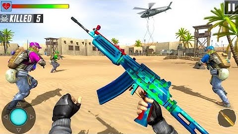 Fps Robot Shooting Games_ Counter Terrorist Game_ Android Gameplay #76