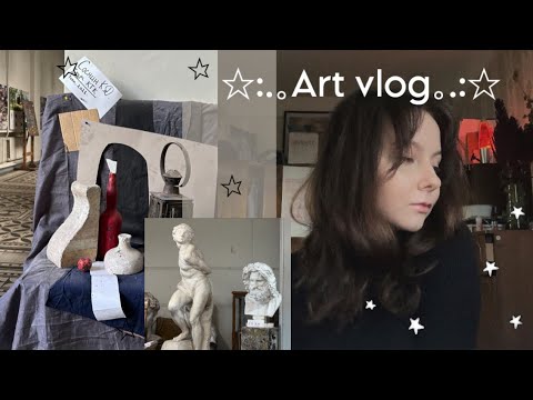 Видео: ☆⌒｡.art vlog.｡⌒☆ графический дизайн 2 курс||академия Штиглица🍵