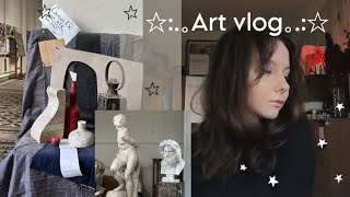 ☆⌒｡.art vlog.｡⌒☆ графический дизайн 2 курс||академия Штиглица🍵