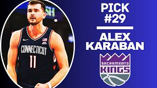 2026 NBA Draft Reactions - Pick No. 29, The Sacramento Kings Select Alex Karaban!