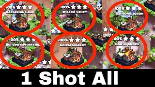: One Shot All Possible District In Clan Capital