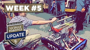 Robotics Update: 2022 FRC Week 5