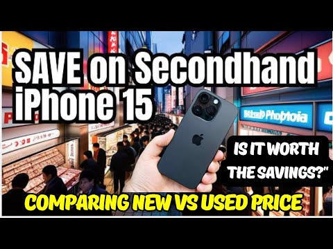 Save on Secondhand iPhone 15 : Comparing New vs. Secondhand Price: Is it Worth the Savings?