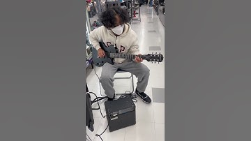 Stairway to heaven in a guitar store #stairwaytoheaven #guitarcover