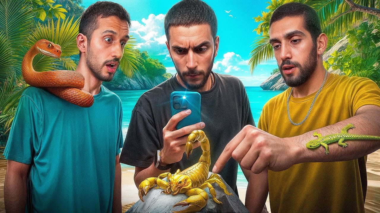 تو ۴ ساعت، ۲۰ تا حیوون تو جزیره‌ی کیش پیدا کردیم!