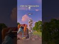 stopping the train in fortnite 💀 🤣  #fortnite