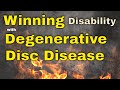 How Degenerative Disc Disease Wins in Court - Social Security Disability