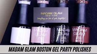 Madam Glam Boston Gel Party Polishes| Best One-Coat Polishes