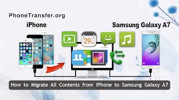 How to Migrate All Contents from iPhone to Samsung Galaxy A7