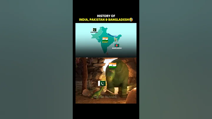 History of India, Pakistan & Bangladesh 🤣 🇮🇳🇵🇰🇧🇩 Funny Meme #indiapakistanconflict