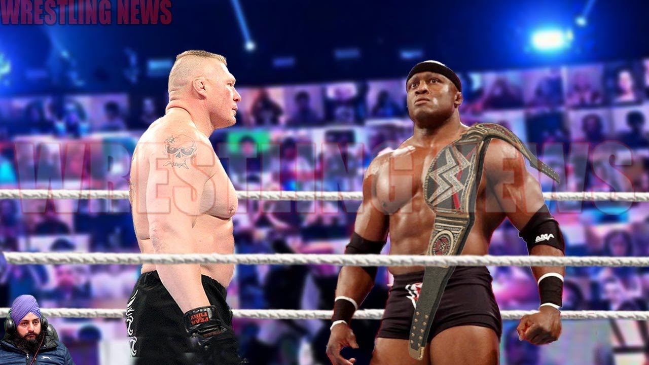 Brock Lesnar vs Bobby lashley WWE Championship Match YouTube