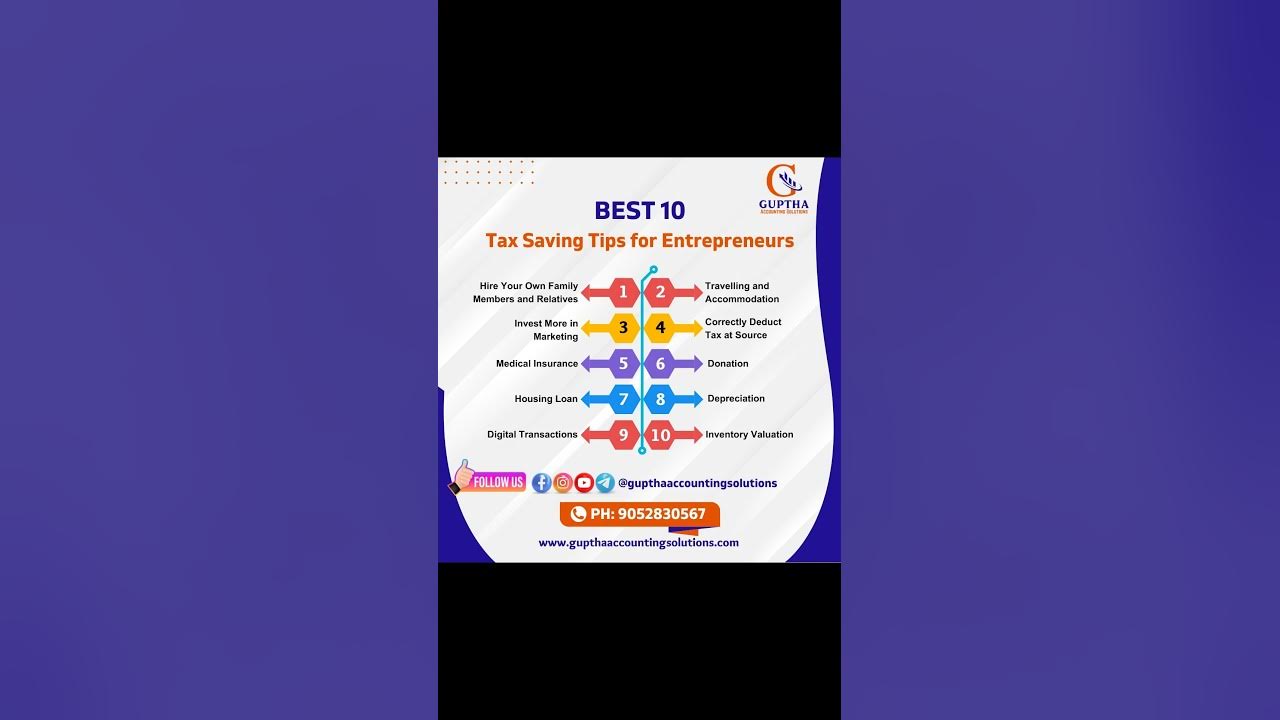 best-10-tax-saving-tips-for-entrepreneurs-youtube
