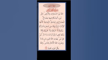 القرآن الكريم سورة النور سعد الغامدي #القرآن الكريم
