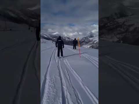 Video Carabinieri sciatori sulle piste di Bielmonte